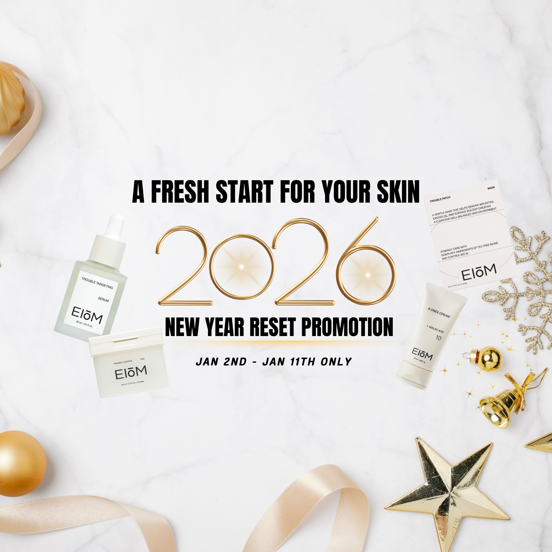 A Fresh Start for Your Skin: The 2026 New Year Reset Promotion