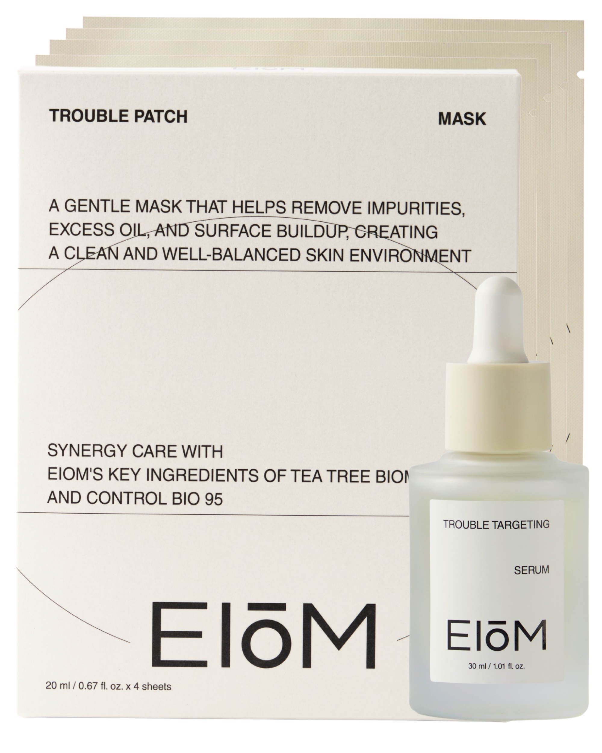 Calming Acne care duo - Patch Mask & Targeting Serum