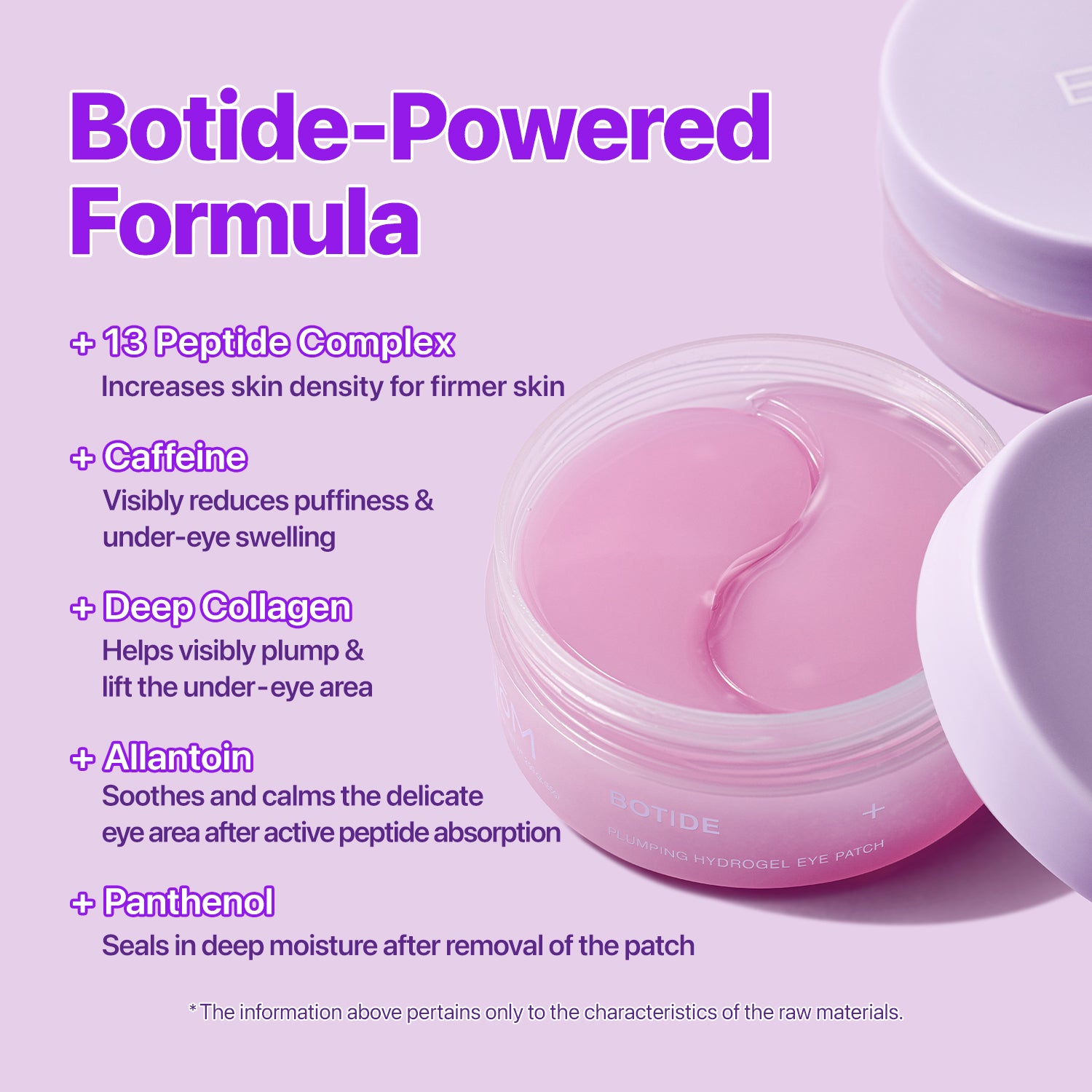 Botide Plumping Hydrogel Eye Patch