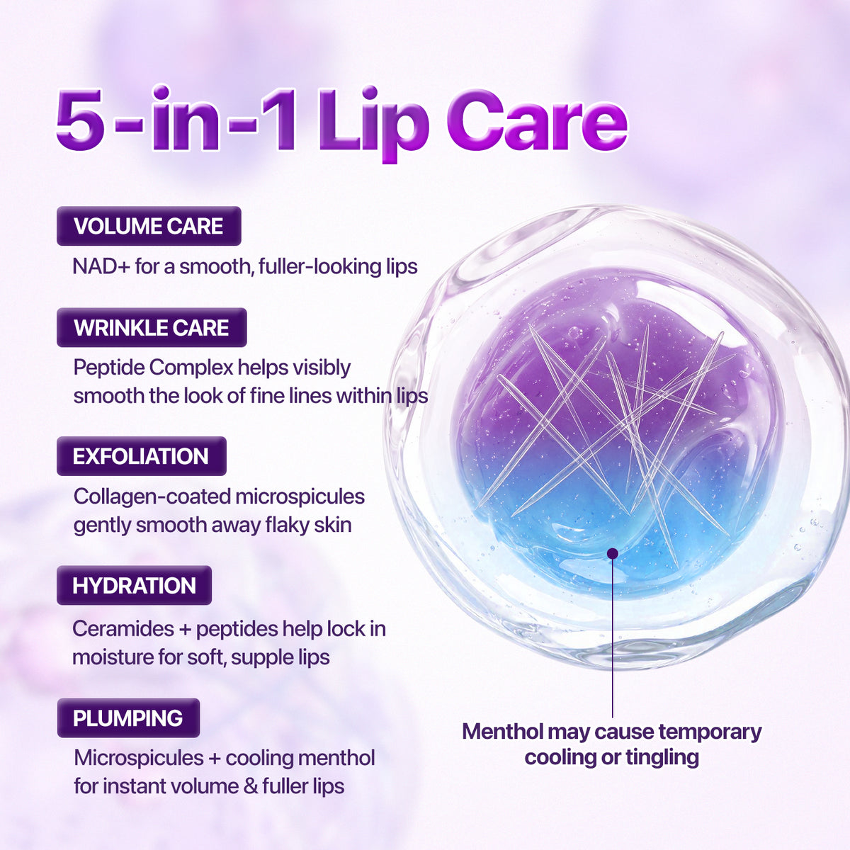 Botide NAD+ Peptide Plumping Lip Serum