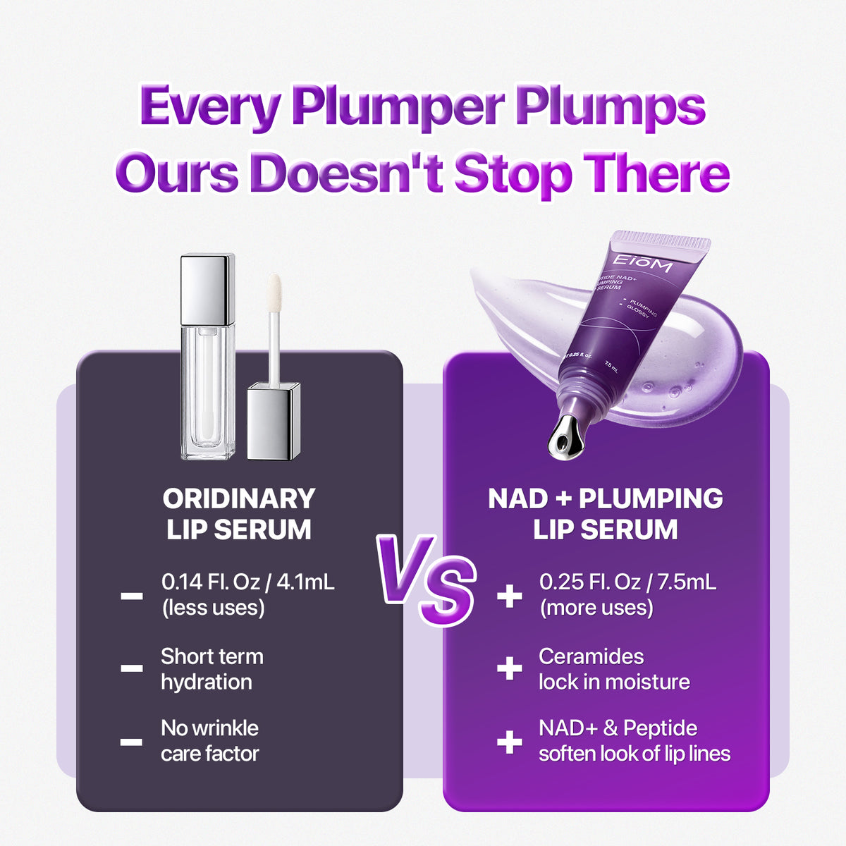 Botide NAD+ Peptide Plumping Lip Serum