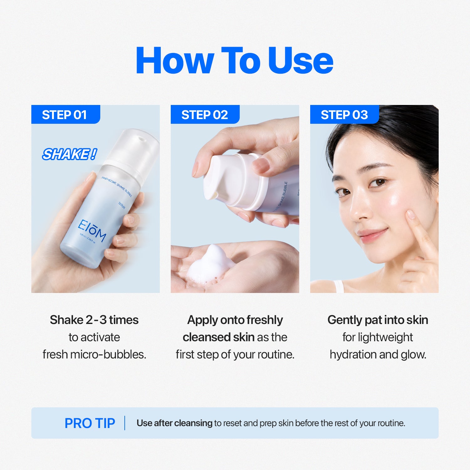 Pantheome Shake Bubble Serum