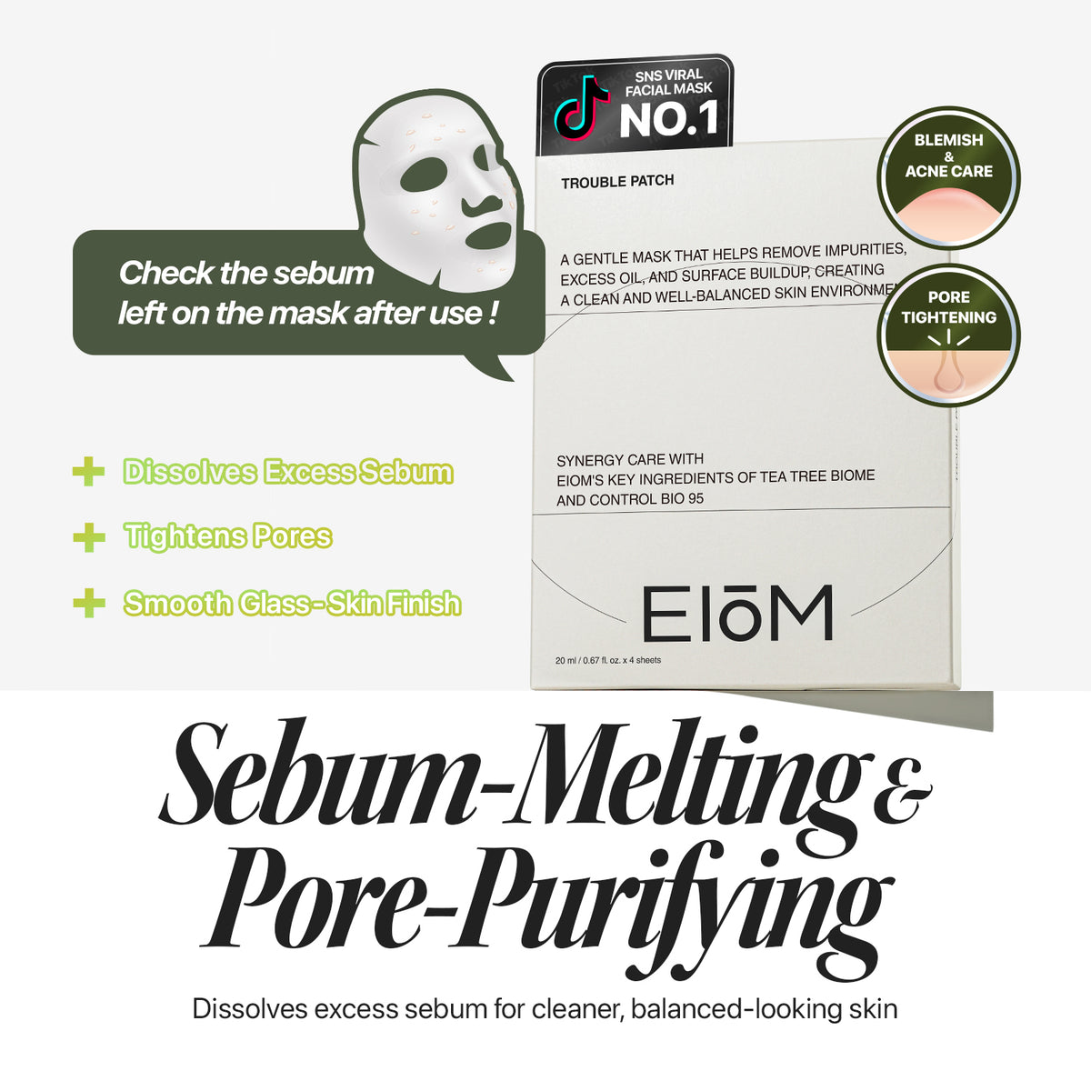 TroublePatchMask_Sebum Melting Pore Purifying Mask