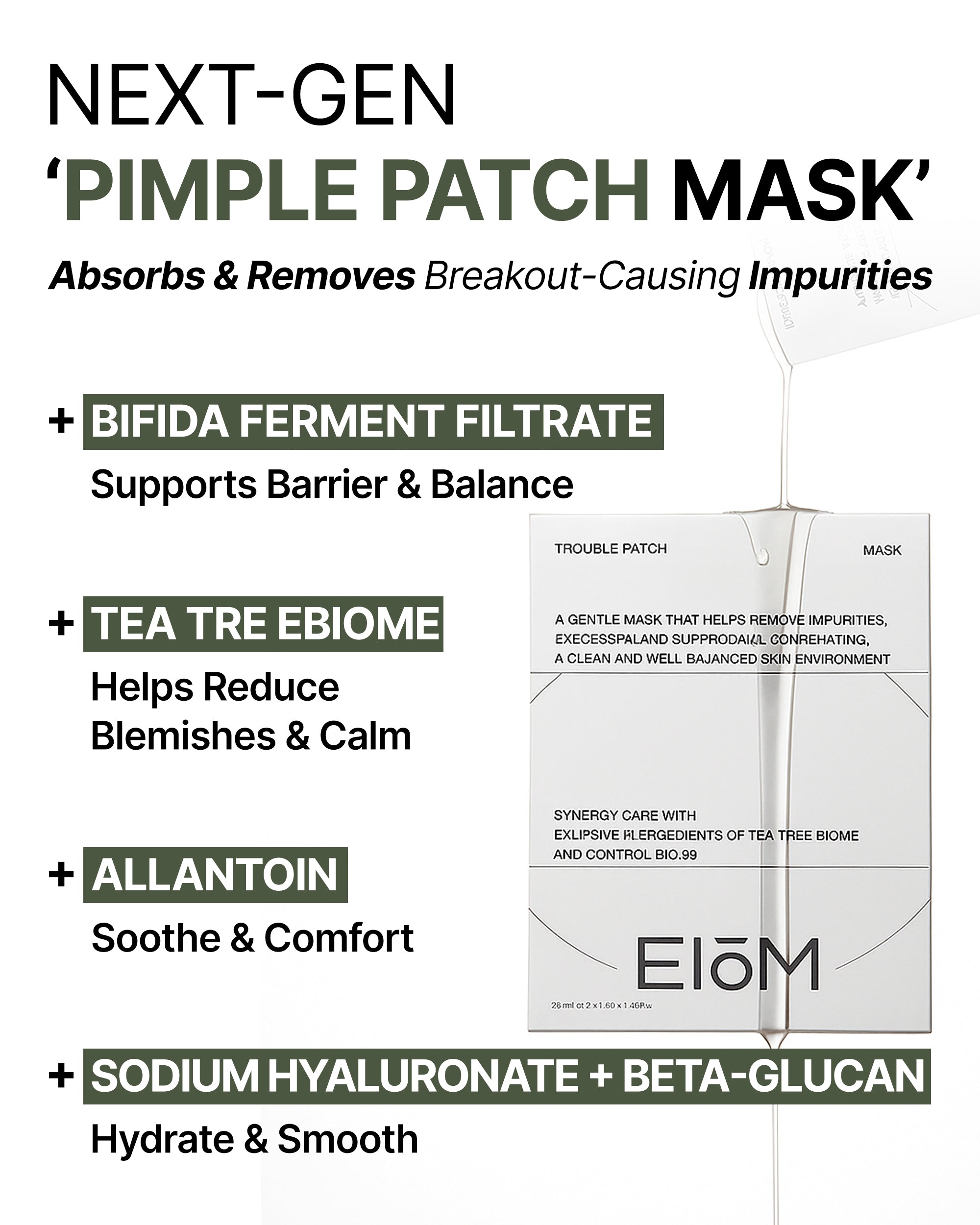 Trouble Patch Mask_Next GEN Pimple patch mask